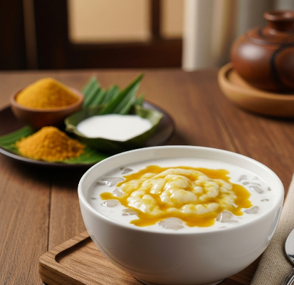 soft and smooth marrow porridge